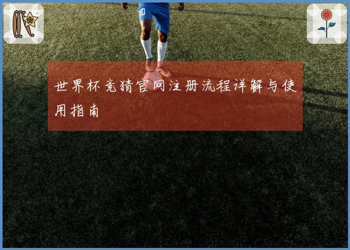 世界杯竞猜官网注册流程详解与使用指南